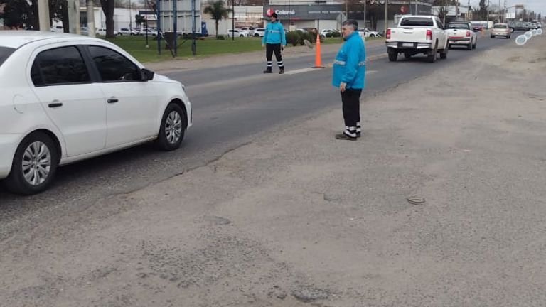 Coordinan un operativo de seguridad vial con cuatro fuerzas para la ExpoVenado 2026