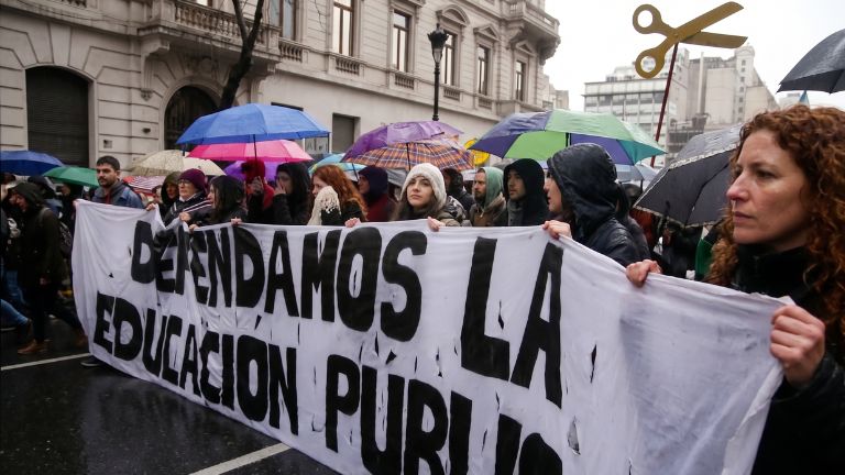 Recortes a la educación: $78.711 millones afectan el sector