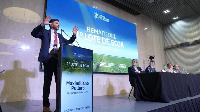 Pullaro en Rosario: Defiende el agro y exige inversión nacional en infraestructura